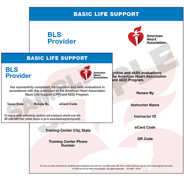 BLS card