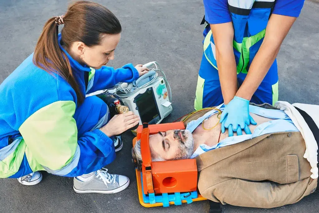 Ambulance company using RQI Stations