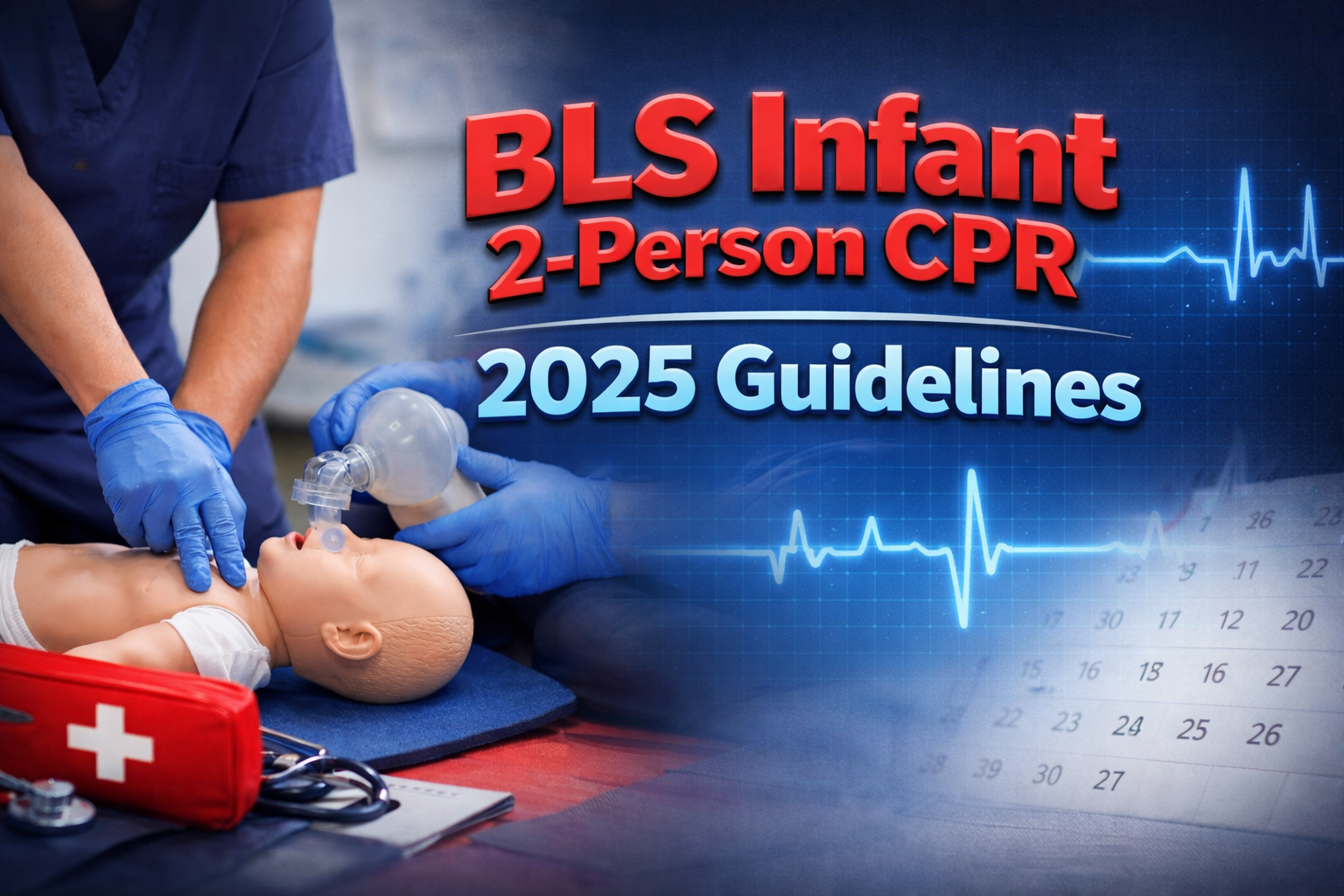 BLS Infant 2-Person CPR - 2025 Guidelines