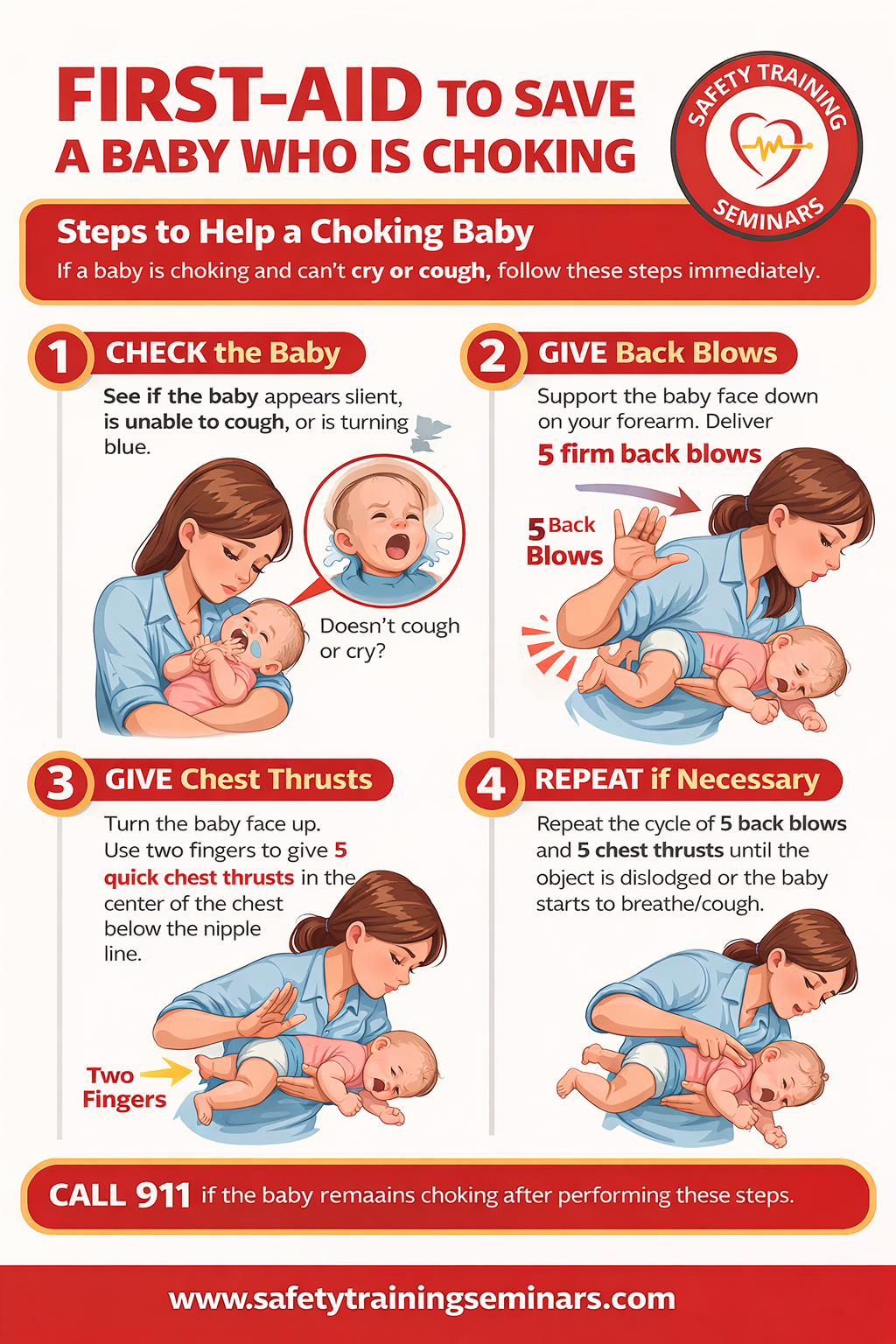 How to Save a Choking Baby
