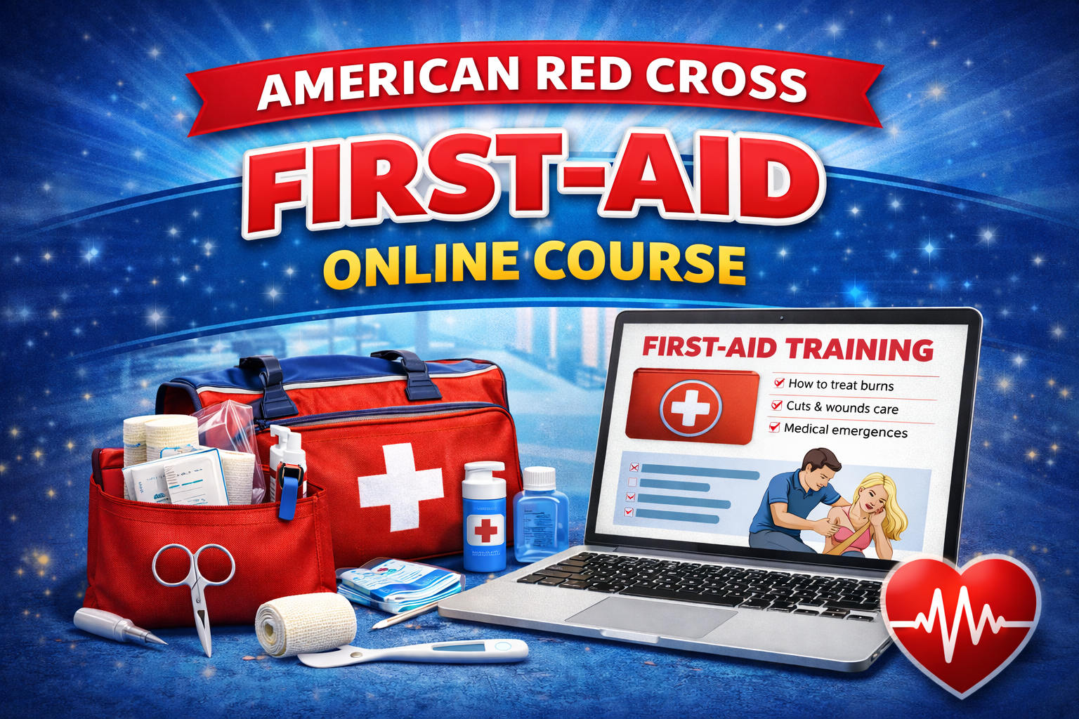 american red cross online first-aid course