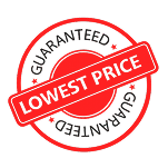 Lowest price guaranteed